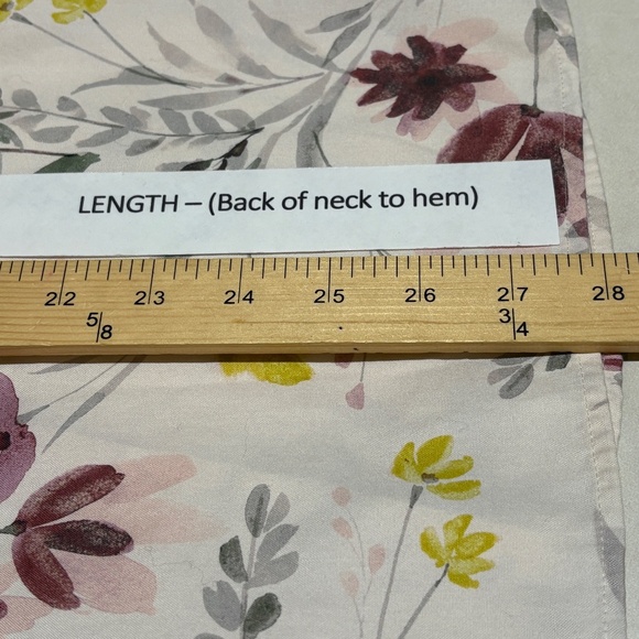 Chico's Womens Long Sleeve Button Up Tunic Shirt 22W Breathable Office Business - Picture 9 of 9